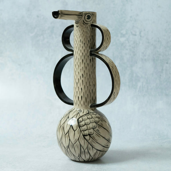 Bird Jug with Big Handles