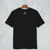 FACES DOODLE BLACK ORGANIC COTTON T-SHIRT